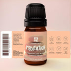 Meditation 100% Pure Essential Oil Blend - Perfectly Balanced for Shadow Work, Hot & Cold Yoga - Elevated and Deep Scent a Must Try for Meditation - Vegan - 0.17oz (5ml)