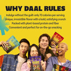 Daal By Keen Crunchy Mung Bean Snacks – Wild Habanero - Plant-Based Protein, High Fiber, Gluten Free & Nut-Free – Mix into Salads or Enjoy as an On-the-Go Snack - 1 Resealable Pack, 4.76 oz