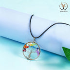 YATSKIA Green Jade Tree - Crystal Tree for Positive Energy - Crystals and Stones - Crystal Decor - Positive Energy Gifts for Women - Jade Stone - Meditation Decor