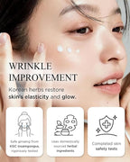 Bon Yeon Jin Korean Red Ginseng Eye Cream Duo Set - Anti-Aging Treatment for Dark Circles Fine Lines with Ceramide and Shea Butter, Intensive Skincare, 1.01 oz.