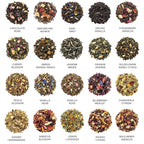 Tea Forte Jubilee Premium Tea Chest Gift Sampler, 40 Count, 2 of each Variety Blend Individually Wrapped Handcrafted Pyramid Infuser Bags