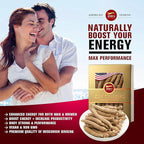4 Boxes of American Wisconsin Ginseng - Small Long Root - Premium Quality Panax Ginseng. Boosts Body Immunity, Energy for Men & Women (16oz)
