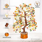 Chakra Tree - Crystal Tree - Stones and Crystals - Spiritual Decor - Good Luck Charms - Meditation Decor - Feng Shui Decor - Crystal Gifts for Women - Chakra Stones - Feng Shui Decor - Reiki Decor