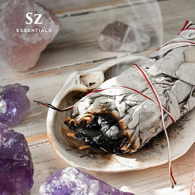 Shamanic Smudge for Diffuser - Flameless Smudging - 100% Pure Essential Oils Blend - Fresh & Herbal Scent with Sweet and Smoky Overtones - Therapeutic Grade & Vegan - 0.17oz (5ml)