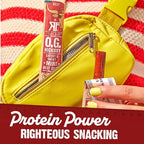 Righteous Felon Meat Sticks | 100% Beef Sticks | Gluten Free & Keto Meat Sticks | Low Sugar & High Protein Beef Sticks | Healthy Snack for Adults | Jerky Gifts for Men | OG Hickory, 24 Pack