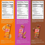 B.T.R. Nation Vegan Keto Plant Based Protein & Fiber Bars - High Protein (Sampler Pack) | (9 Pack) | Low Carb & GF, Free of Sugar Alcohols, Dairy, Soy and Boosted with Powerful Superfoods!