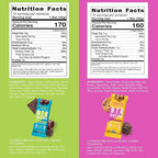 B.T.R. Nation Superfood Keto Protein Bars, Plant Based Vegan - Chocolate Lover's Super Pack | 24 Pack | Low Carb Food, Low Calorie, Gluten Free, No Sugar Alcohols, Boosted with Superfoods