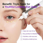 ANUA Retinol 0.1 Caffeine Revitalizing Eye Cream, Under Eye Cream For Hydration, Glow Up Eye Contour, Niacinamide, Retinol For Face, Night Cream For Eye Care, Korean Skin Care (30g/1.05oz)