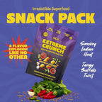 Daal By Keen Crunchy Mung Bean Snacks – Buffalo Chutney – Plant-Based Protein, High Fiber, Gluten-Free, Nut-Free – Mix into Salads or Enjoy as an On-the-Go Snack – 1 Resealable Pack, 4.76 oz