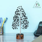 FashionZAADI Black Tourmaline Crystal Bonsai Tree for Positive Energy - Reiki Protection Crystals - Tree of Life Decor - Desk Accessories Aesthetic