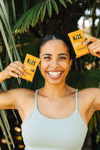 KiZE Energy Bars - Gluten Free, Dairy Free, Non-GMO, & High Protein Meal Replacement Energy Bars, Clean Food Ingredients - Peanut Butter Chocolate Chip & Cookie Dough Bundle, 9-10g Protein, (20 Count)