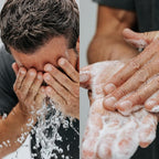 Caldera + Lab The Clean Slate | Men's Organic Foaming Facial Cleanser for Dry, Sensitive, & Normal Skin – Vegan, Natural & Antioxidant Packed Exfoliating Face Wash
