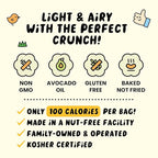 CauliPuffs - Corn, Rice, and Cauliflower Gluten Free Puffed Snack (15 x 0.75oz Bags, Variety Pack)