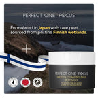 Smooth Cleansing Balm Deep Black – 2.64oz (1, Black), Makeup Remover Balm, Pore Cleanser for Skincare with Charcoal and Gold Vitamin C – Clears Pore Clogs, Hydrating Ceramides and Gentle Face Cleanser