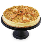 Andy Anand Luxurious Baklava Cheesecake: Turkish Honey & California Cream Fusion - Gourmet 9-inch Dessert Delight, 2.8 lbs
