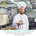 Andy Anand Caramel Walnut Cheesecake 9" Freshly Baked Desserts, No Preservatives Cheesecake, Amazing Taste Made with Real California Cream Cheese (2 lbs)