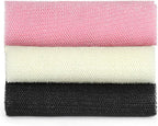 African Exfoliating Net,JASSINS African Sponge Net,Body Exfoliating Long Net Shower Body Scrubber Back Scrubber Skin Smoother（Black+White+Pink）
