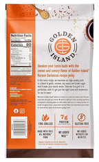 Golden Island Pork Jerky Korean BBQ Flavored, Specialty Meat Snack, Gluten Free with Korean Barbecue Seasoning, Bite Sized Sweet and Savory Protein Snack, 7g of Protein Per Serving, 9 Oz (2 Pack)