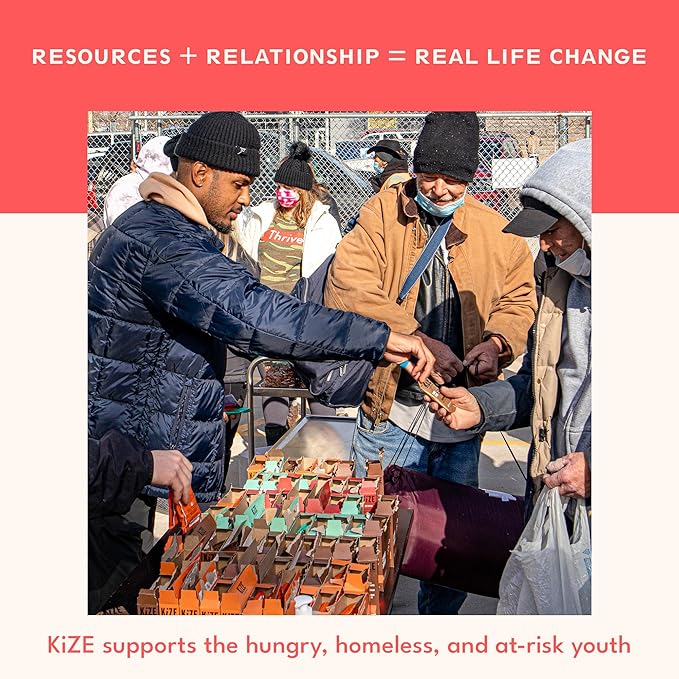 KiZE Energy Bars - Gluten Free, Dairy Free, Non-GMO, and High Protein Meal Replacement Energy Bars, Meal Bar, Clean and Simple Food Ingredients - Cookie Dough, 10g High Protein Snacks, (30 Count)