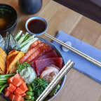 5 Pairs Dragon Chopsticks Set Premium Stainless Steel 316 Kitchen Dinning Utensils Silver Reusable Metal Chop Sticks Tableware Gift Set 9.26 Inches