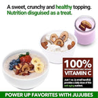 USDA Organic California Grown Pure Jujube Product | JUJUME Crisps | Sweet Jujube Chips | ZERO Added Sugar or Preservatives | All-Natural Healthy Snack | 1-pack 6 oz. bag