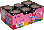 CupBokki Korean Tteokbokki Rice Cakes, Spicy Carbonara Flavor, 6 Pack - Authentic Korean Rice Cake Jjajang from the Korean Bros (떡볶이)