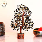 YATSKIA Black Tourmaline Crystal Tree of Life - Money Tree - Birthday Gifts for Women - Chakra Crystals and Stones - Positive Energy Gifts
