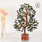 YATSKIA Black Tourmaline Crystal Tree of Life - Money Tree - Birthday Gifts for Women - Chakra Crystals and Stones - Positive Energy Gifts