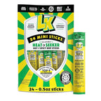 Lorissa's Kitchen Beef Jerky Mini Sticks, Premium Grass Fed & Finished, Original Jalapeño Flavor - 4g Protein, On the Go Snacks, Free from Top 9 Allergens, Non-GMO, Gluten-Free, 0.5 Oz (24 Count)