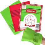 Anti-Shrink Korean Asian Exfoliating Bath Washcloths Mitt Scrub for Body washcloth Glove Premium Viscose Rayon Onsen Towel Korea Made (6PACK)