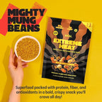 Daal By Keen Crunchy Mung Bean Snacks – Wild Habanero - Plant-Based Protein, High Fiber, Gluten Free & Nut-Free – Mix into Salads or Enjoy as an On-the-Go Snack - 1 Resealable Pack, 4.76 oz