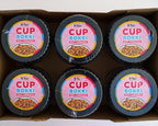CupBokki Korean Tteokbokki Rice Cakes, Spicy Carbonara Flavor, 6 Pack - Authentic Korean Rice Cake Jjajang from the Korean Bros (떡볶이)