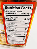 Baklava Sticks Minis, Peanut Butter Cream Crispy Phyllo Dough, 15.6 oz (40 Pieces) (FULL JAR 40 minis, Peanut Butter)