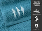 16 Pack Cotton Washcloths for Body and Face, 12x12 Inches, Multipurpose and Lightweight Wash Clothes for Face. Highly Absorbent - Travel and Bath Towel (Multi-Color)