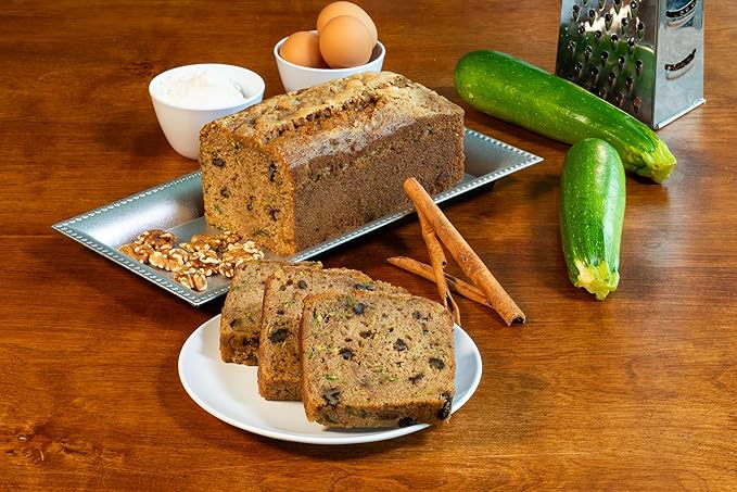 Nadel - NATURALLY DELICIOUS ZUCCHINI CAKE Slices, 24 Pack, Sweet Breads & Cakes Slices Back to School lunch snack, breakfast bar