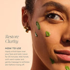 Tata Harper Clarifying Mask, BHA Face Mask for Blemishes, Exfoliating Face Mask with AHA's, Natural Skincare, 30ml
