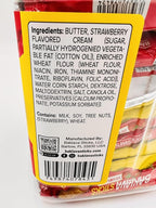 Baklava Sticks Minis, Strawberry Cream Crispy Phyllo Dough, 15.6 oz (40 Pieces) (FULL JAR 40 minis, strawberry)