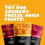 Fruit Rolls by Zest Delites, 100% Natural Healthy Fruit Snacks Bulk for Kids & Adults, Made from Real Raspberry Leather, Vegan, School Lunch Snack, A Twist on Raspberry Strips, 25 Packs
