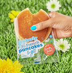 bakerly French Pancakes To-Go! Non GMO, No Artificial Flavors and Colors, 1.23 Ounce (Pack of 48 Pancakes To-Go!)