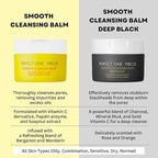 PERFECT ONE FOCUS Smooth Cleansing Balm - Highly Rated Makeup Remover & Face Wash on Amazon Japan with Premium Moisturizing Ingredients from Around the World, 2.64oz (75g)