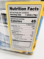 Baklava Sticks Minis, Vanilla Cream Crispy Phyllo Dough, 15.6 oz (40 Pieces) (FULL JAR 40 minis, Vanilla)