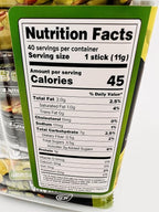Baklava Sticks Minis, Pistachio Cream Crispy Phyllo Dough, 15.6 oz (40 Pieces) (FULL JAR 40 minis, Pistachio)