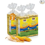 Only Kosher Candy Ultra Thin Corn Cake Squares, Gluten Free Cakes Original (Pack of 3)