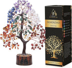 7 chakra tree of life crystal tree, home decor living room decor aesthetic office decor , birthday gifts for women , birthday gifts for mom , retirement gift for woman , crystals and healing stones