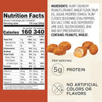 Snak Club Tajin Crunchy Peanuts, Nuts with Chili and Lime Seasoning, Mild, 2.25 oz Snack Bags, 12 Pack