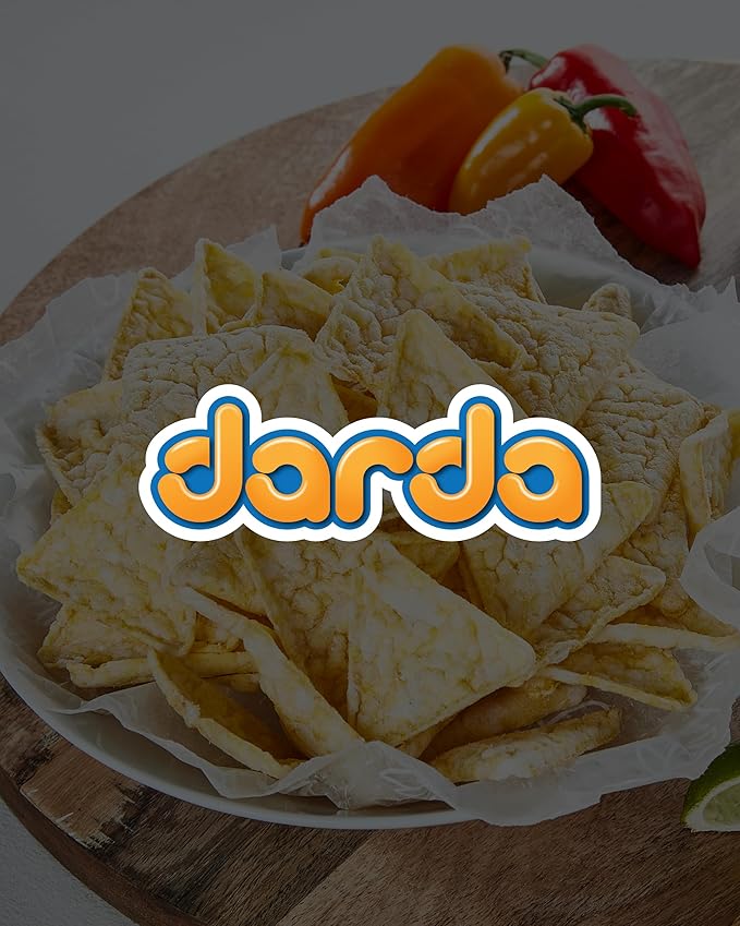 Darda Korean BBQ Rice Chips - Air-Popped Korean Snacks, Crispy Rice Chips with Bold Bulgogi Flavor, Low-Calorie Ksnack, Non-Fried, Zero Cholesterol, Light & Crunchy Snack Packs (Pack of 2)
