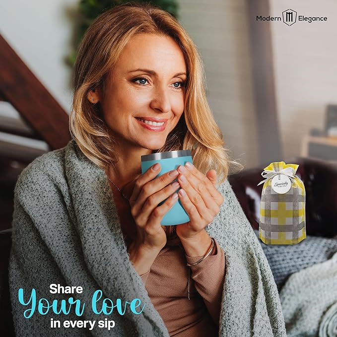 Tea Gift Set for Women & Men – Includes Assorted Teas, Elegant Mug & Honey (Teal - Hrny & Sons Tea)