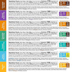 IQBAR Brain and Body Plant Protein Bars - 7 Bar Sampler Pack - Gluten Free, High Fiber, Vegan Snacks - Low Sugar Meal Replacement