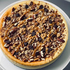 Andy Anand Luxurious 9" Turtle Cheesecake | Freshly Baked With California Cream Cheese, Chocolate Chips, Nuts & Caramel | No Preservatives, All-Natural Ingredients | Exquisitely Rich & Decadent (2 lb)